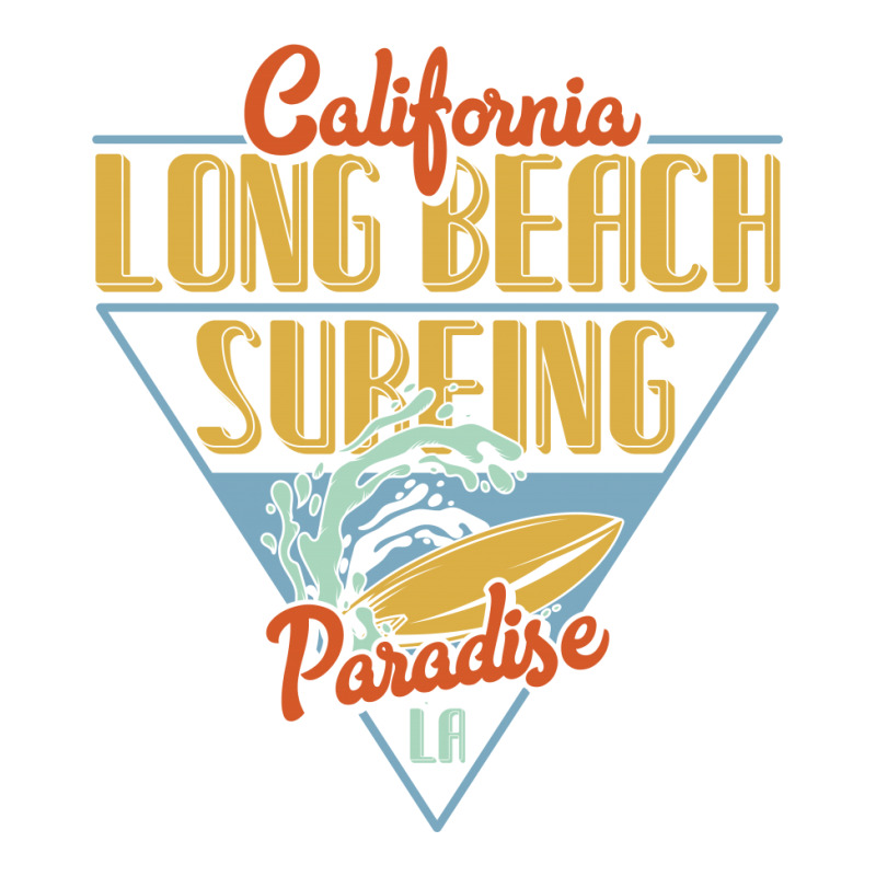 California Long Beach Surfing Paradise Bomber Jacket by EmarDesign | Artistshot