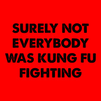 Surely Not Everybody Was Kung Fu Fighting Bomber Jacket | Artistshot