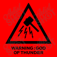 Warning God Of Thunder Bomber Jacket | Artistshot