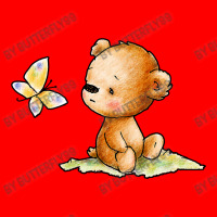 Drawing Of Cute Teddy Bear With Butterfly Bomber Jacket | Artistshot