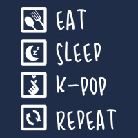 Eat Sleep K-pop Repeat Perfect Combination Music Shirt Essential Baseball Cap | Artistshot