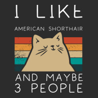 I Like American Shorthair And Maybe 3 People Baseball Cap | Artistshot