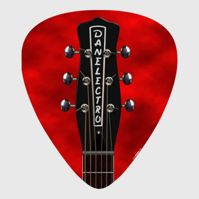 Guitar Headstock Pick Art - Danelectro &x27;59 Resonator Classic Baseball Cap by MargaretDaniels | Artistshot