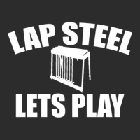 Lapsteel Lap Steel Lets Play Musician Black Tshirt Baseball Cap | Artistshot