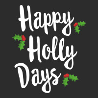 Happy Holly Days Festive Xmas Christmas Matching Family Baseball Cap | Artistshot