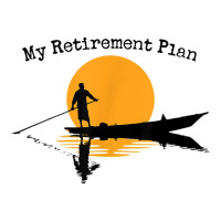 My Retirement Plan Boating Sunset Lake Reflection Canoe Sticker | Artistshot