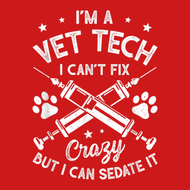 Funny Vet Technician I Can't Fix Crazy But I Can Sedate Baseball Cap by Clinical | Artistshot