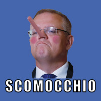 Scott Morrison Scomocchio Funny Trending Politician Face Mesh Cap | Artistshot