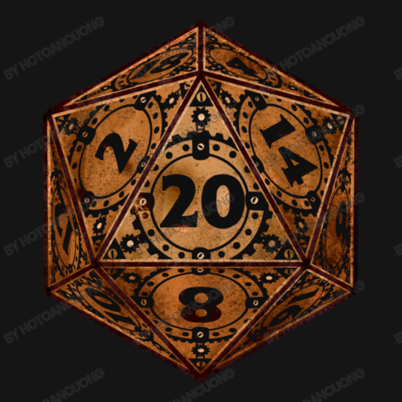 D20 Steampunk Art Dragon Master Rpg Dm Gaming Mesh cap by hotoancuong | Artistshot