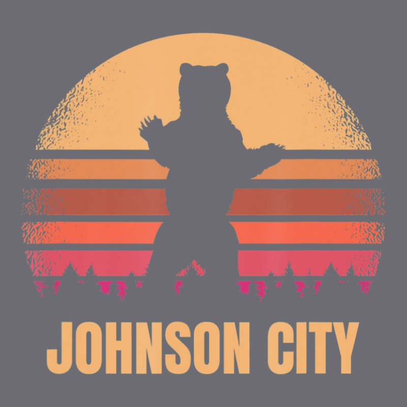 Johnson City Tennessee Vintage Bear Tn Distressed 80s Sunset Mesh cap by cm-arts | Artistshot