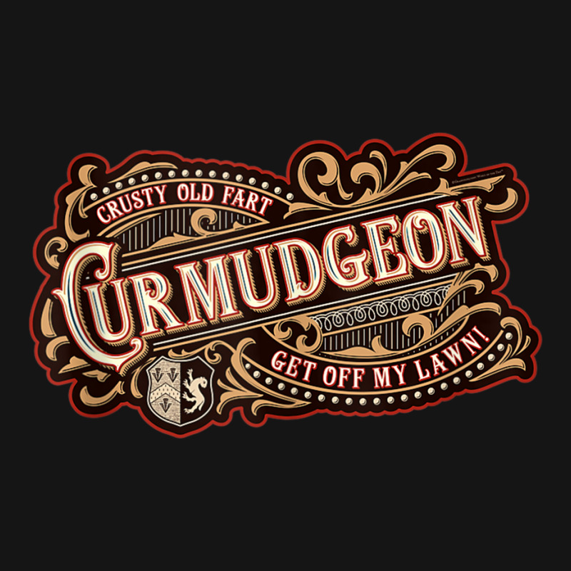 Curmudgeon   Crusty Old Fart   Get Off My Lawn! Tank Top Mesh Cap | Artistshot