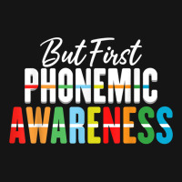 Funny But First Phonemic Awareness T Shirt Mesh Cap | Artistshot