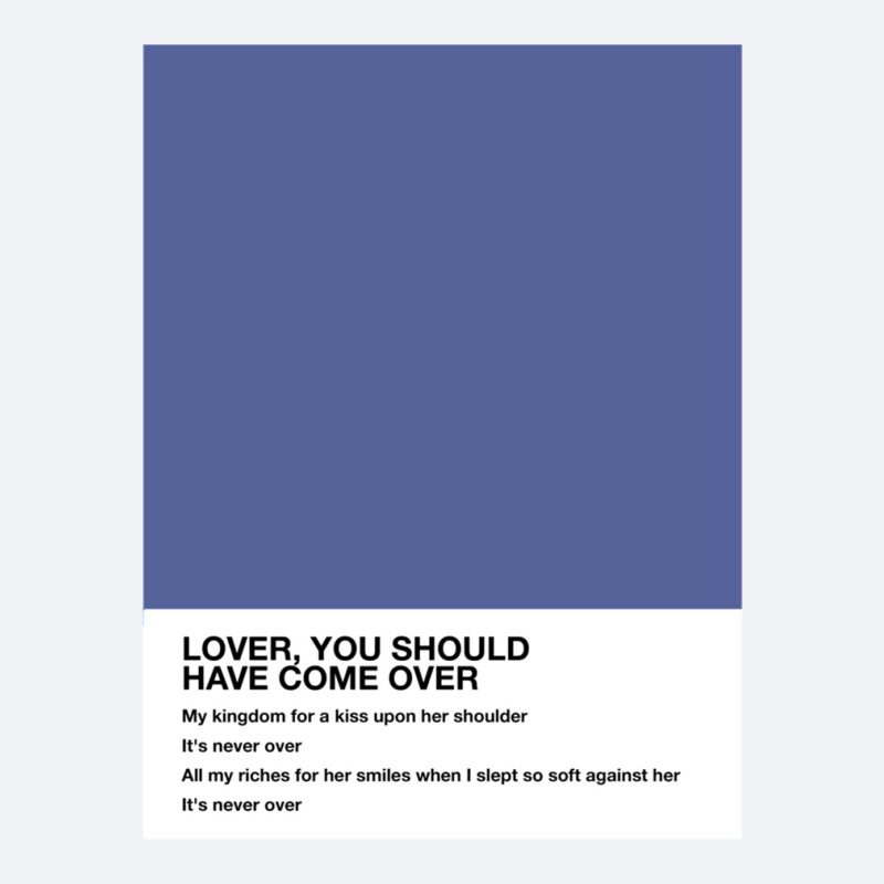 Jeff Buckley Lover You Should Have Come Over Lyrics Pantone Trucker Cap | Artistshot