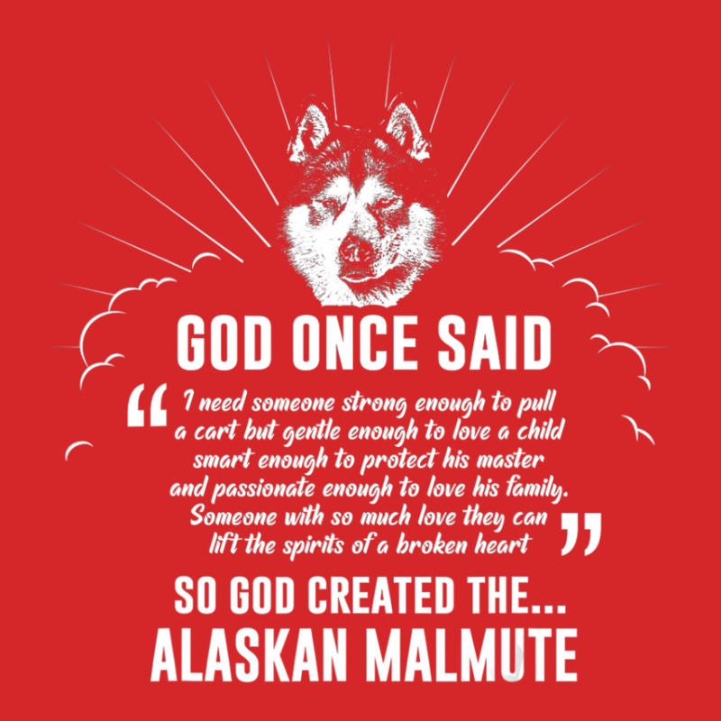 God Once Said Alaskan Malamute Dog Trucker Cap | Artistshot