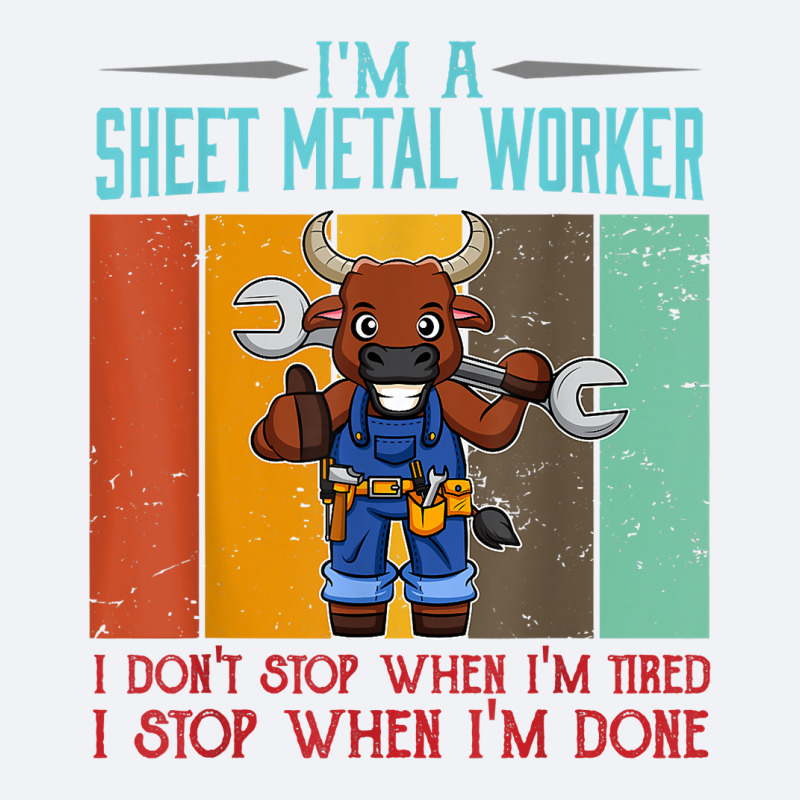 Mens Sheet Metal Worker Stop When I'm Done Locksmith T Shirt Trucker Cap by leiseyxlmorit | Artistshot