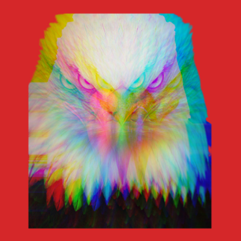 Hypnotic Eagle Portrait Wild Trucker Cap by JimenaBauer | Artistshot