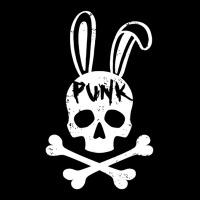 Punk Skull Rabbit Rock Music Aesthetic Subculture Rocker Camo Snapback | Artistshot