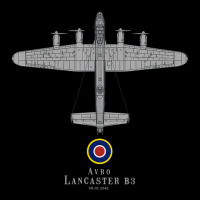 Lancaster B3 Tech Drawing Wwii Raf Bomber Airplane Camo Snapback | Artistshot