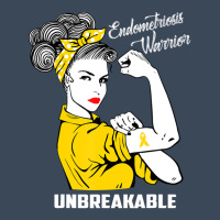 Endometriosis Warrior Unbreakable Awareness Flat Bill Snapback Cap | Artistshot