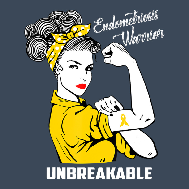 Endometriosis Warrior Unbreakable Awareness Flat Bill Snapback Cap | Artistshot