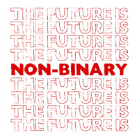 The Future Is Non Binary Gender Identity Genderqueer Cub Paper Bag - 8 X 4 1/2 X 10 1/4 | Artistshot