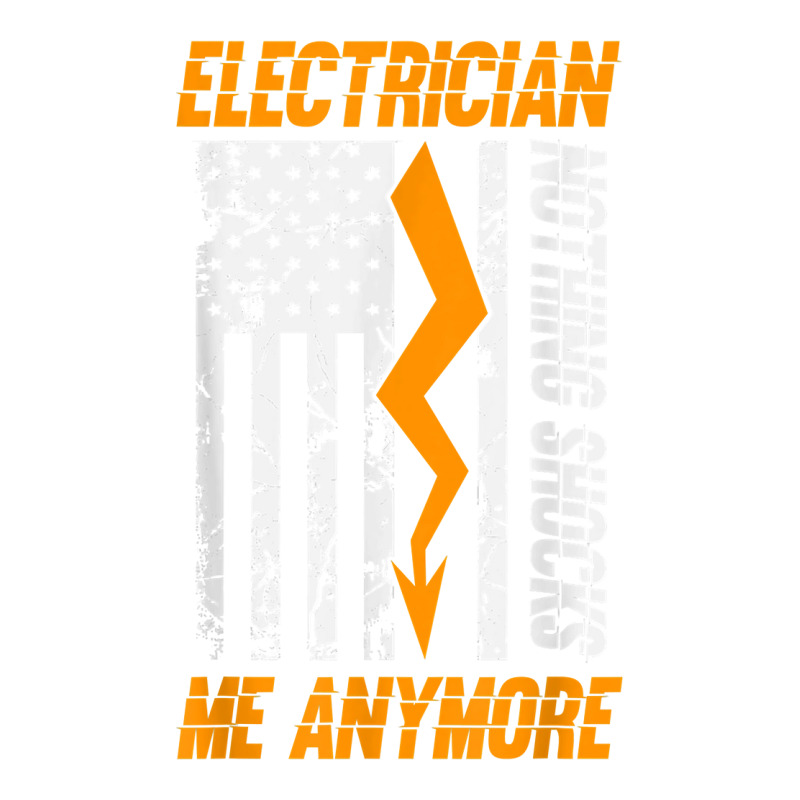 Electrician Nothing Shocks Me Anymore Usa Flag American Double Wine Paper Bag - 6 1/2 X 3 1/2 X 12 3/8 | Artistshot