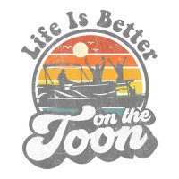 Life Is Better On The Toon Pontoon Boat Boating Jumbo Paper Bag - 18 X 7 X 18 3/4 | Artistshot