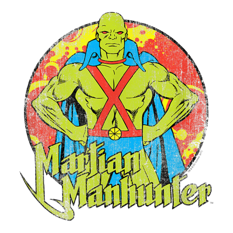 Justice League Martian Manhunter Circle Take Out Paper Bag - 14 X 10 X 15 1/2 | Artistshot