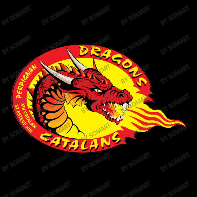 Catalans Dragons Cropped Sweater by SomArt | Artistshot