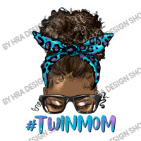 Afro Messy Bun Twin Mom Crewneck Sweatshirt | Artistshot