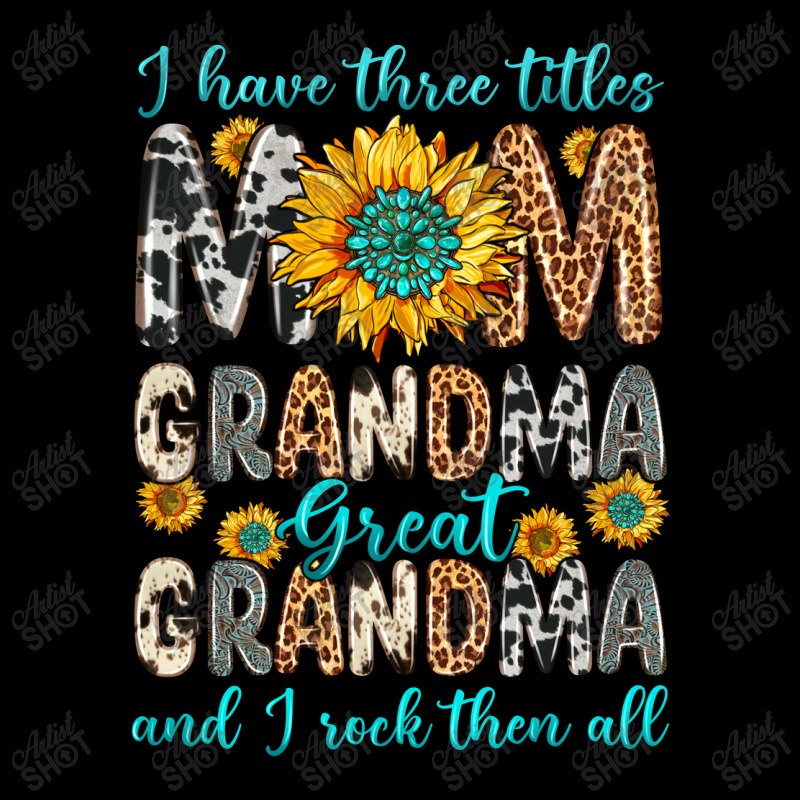 I Have Three Tittles Mom Grandma Great Grandma Urban Pullover Hoodie | Artistshot