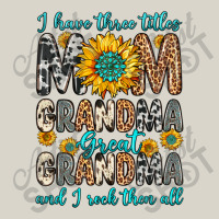 I Have Three Tittles Mom Grandma Great Grandma Leatherette Tumbler | Artistshot