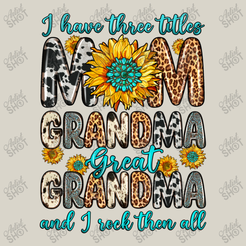 I Have Three Tittles Mom Grandma Great Grandma Leatherette Tumbler | Artistshot