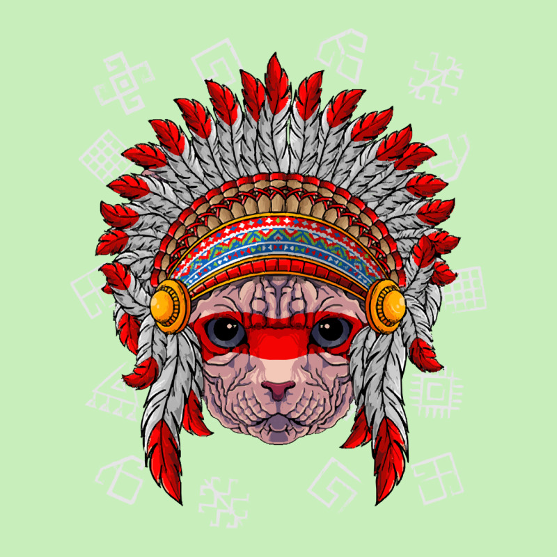 Indigenous Sphynx T  Shirt Indigenous Sphynx Native American Cat India Urban Heavy T-shirt by candlegoodwill | Artistshot