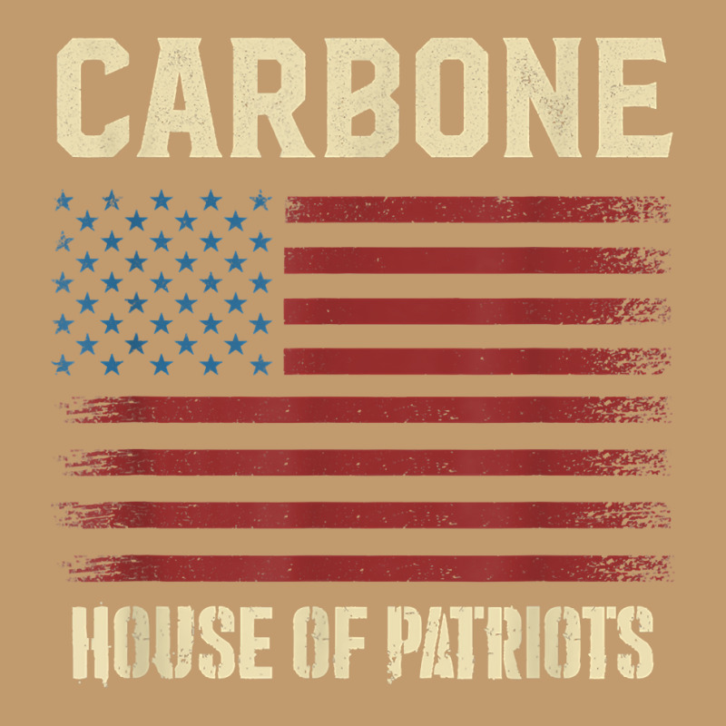 Carbone Last Name Surname American Flag Family T Shirt Urban Heavy T-shirt | Artistshot