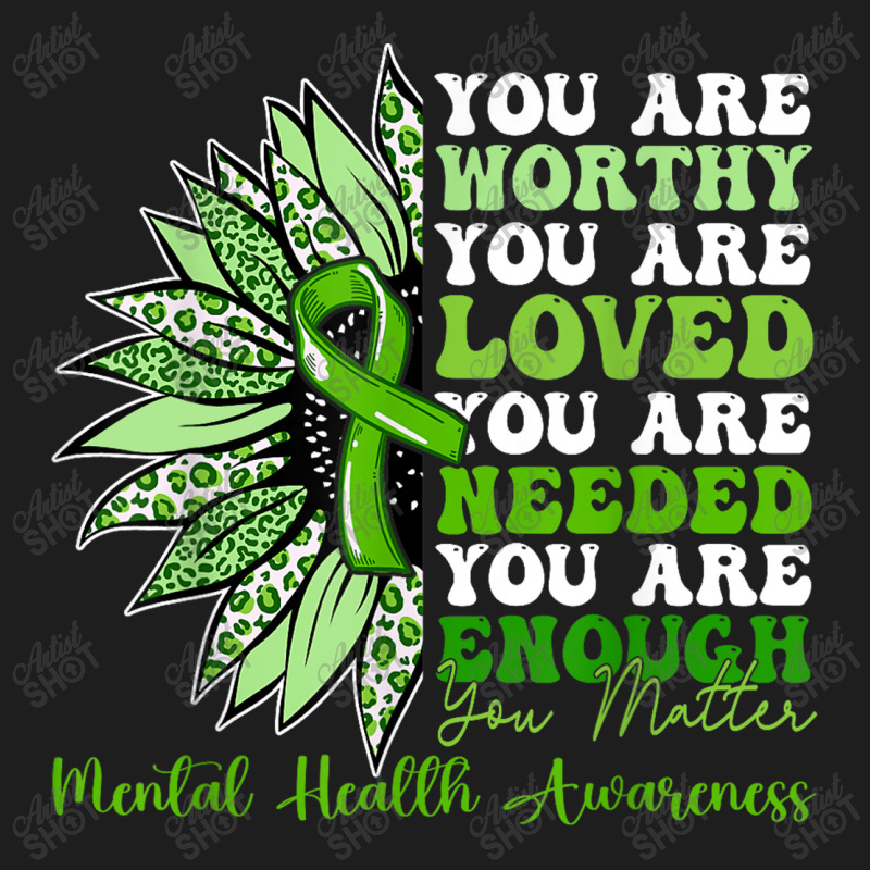 Motivational Support Warrior Mental Health Awarene Classic T-shirt by MASSALLO | Artistshot