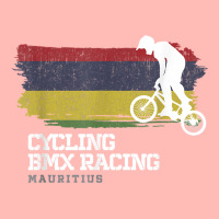 Bmx Bike Mauritius Flag Biking Cycling Racing Bmx T Shirt Urban Heavy T-shirt | Artistshot