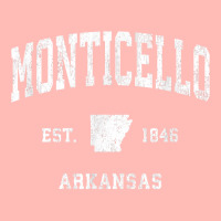 Monticello Arkansas Ar Vintage Athletic Sports Design T Shirt Urban Pullover Hoodie | Artistshot