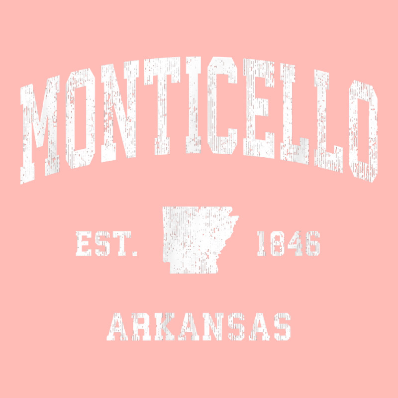 Monticello Arkansas Ar Vintage Athletic Sports Design T Shirt Urban Pullover Hoodie by haocovaccaj | Artistshot