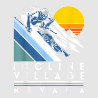 Incline Village Nevada Retro Ski T Shirt Adjustable Baseball Cap | Artistshot