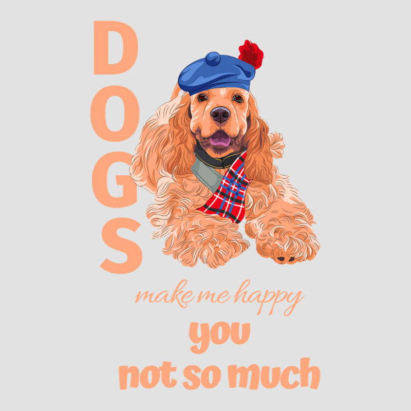 Dog Make Me Happy You Not So Much Cocker Spaniel Adjustable Baseball Cap by circularflap | Artistshot