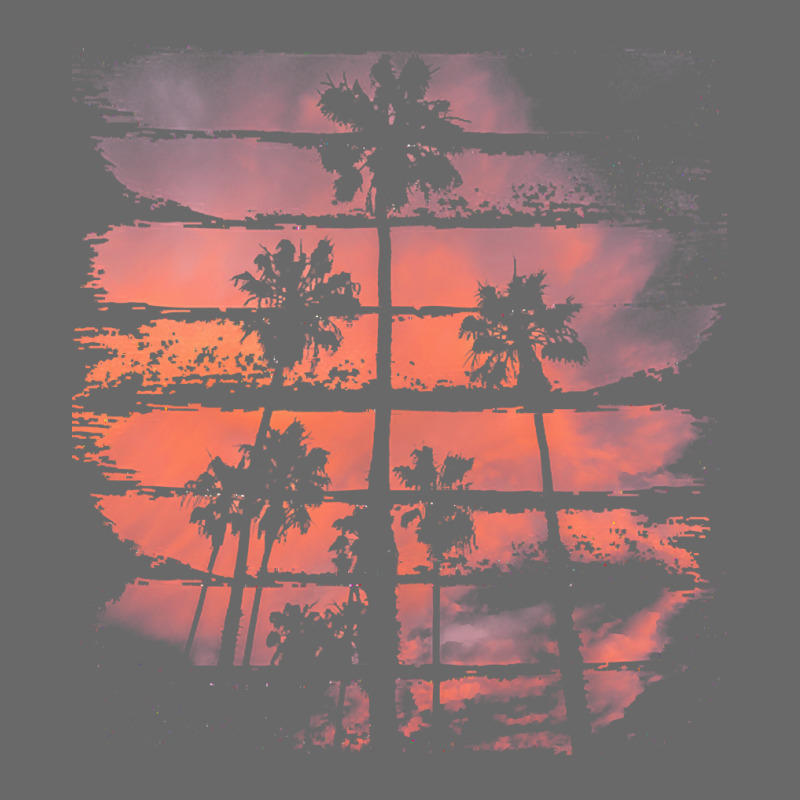 Palm Trees T  Shirt A Beautiful Painting That Shows The Atmosphere Of Adjustable Baseball Cap by abelwisoky990 | Artistshot