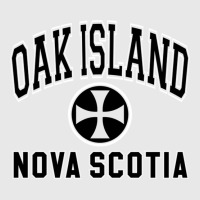 Oak Island Varsity Style Cross Black Print Pullover Hoodie Baseball Cap | Artistshot