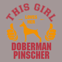 This Girl Loves Her Doberman Pinscher Vintage Short | Artistshot