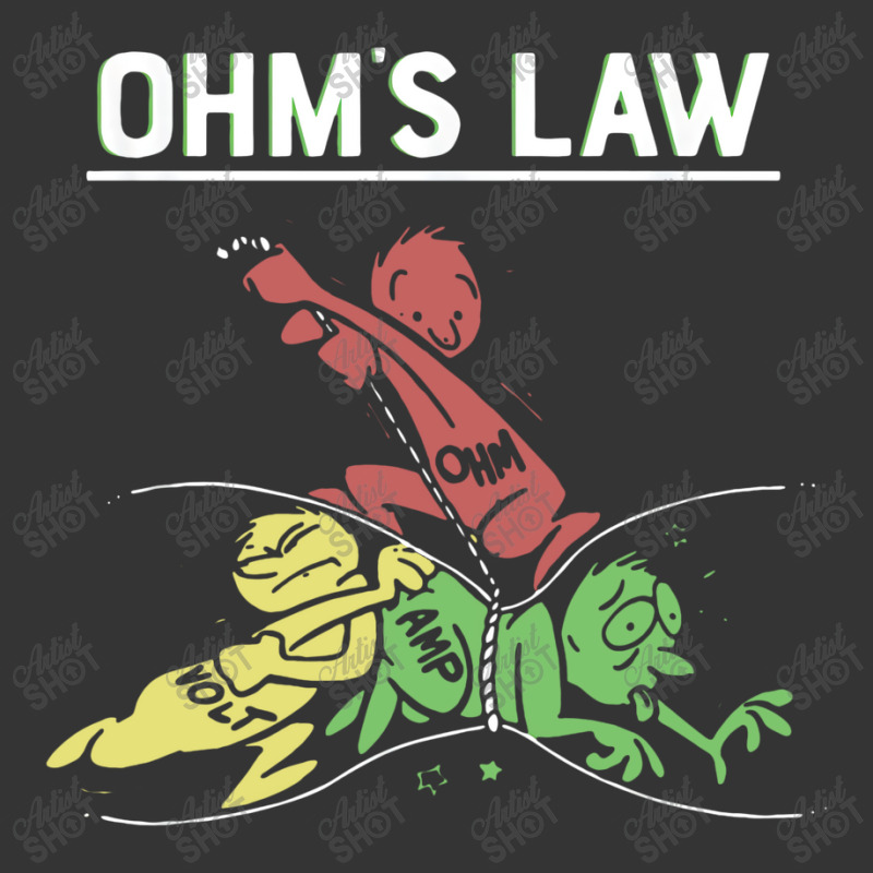 Ohms Law Funny Adjustable Baseball Cap by Loris Asa | Artistshot