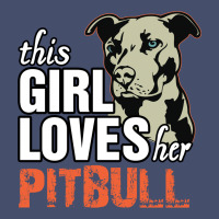 This Girl Loves Pitbull Vintage Hoodie | Artistshot