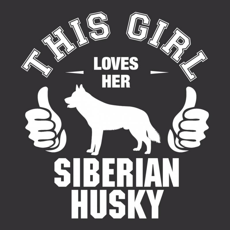 This Girl Loves Siberian Husky Vintage Short | Artistshot