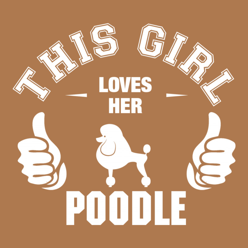 This Girl Loves Poodle Vintage Hoodie | Artistshot