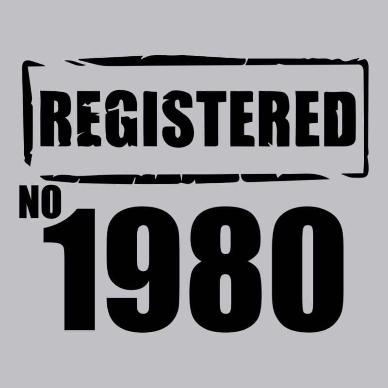 Registered No 1980 Pocket T-shirt | Artistshot