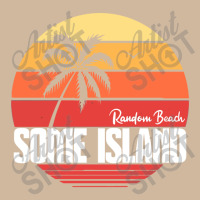 Random Beach On Some Island Adjustable Baseball Cap | Artistshot